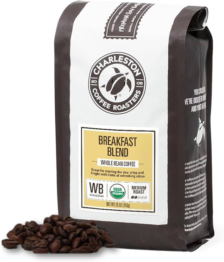 Charleston Coffee Roasters | Specialty Organic Whole Bean Coffee | Hand Picked, Premium Slow Roas... | Amazon (US)