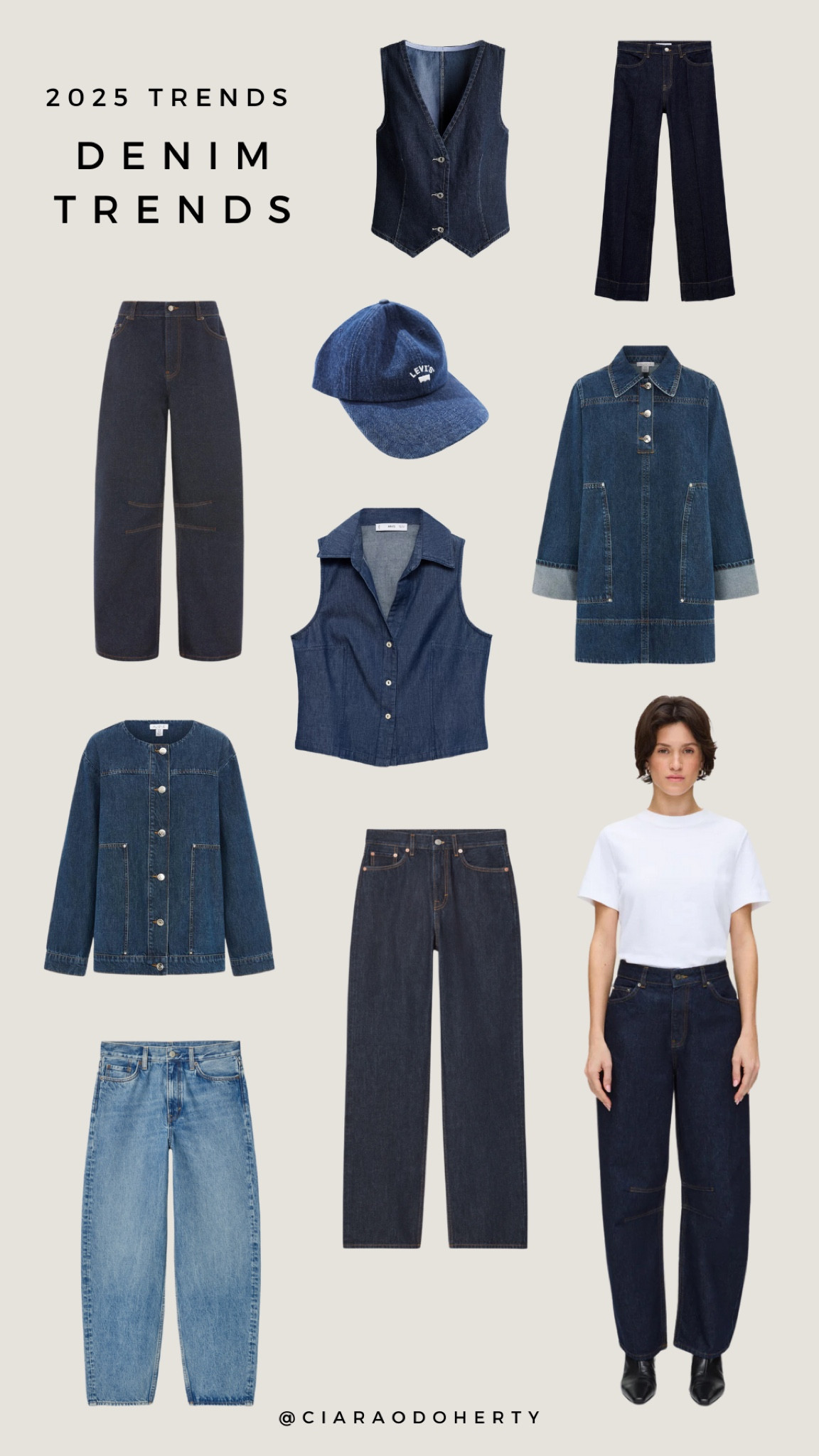 2025 trend report: Denim trends 👖

#LTKireland #LTKstyletip #LTKeurope