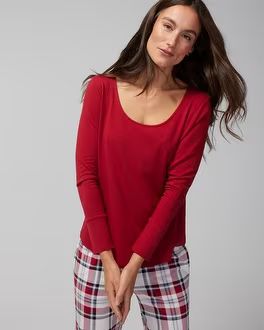 Long-Sleeve Pajama Top | SOMA