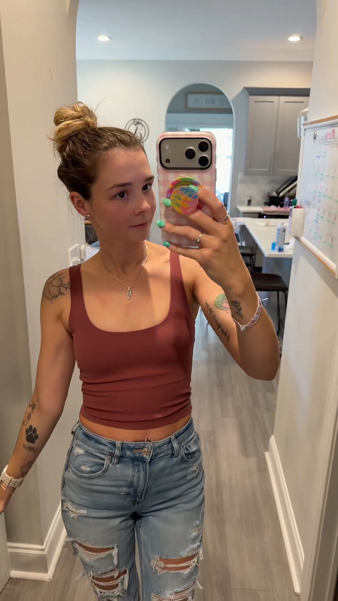 obsessed with this crop top from walmart! ❤️ perfect for any occasion !

#LTKSeasonal #LTKActive #LTKSaleAlert