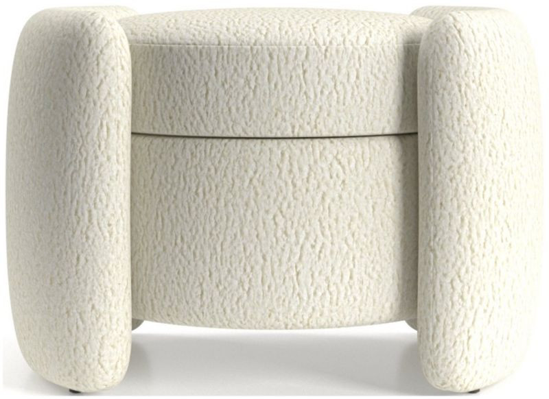 Calder Storage Ottoman + Reviews | Crate and Barrel | Crate & Barrel