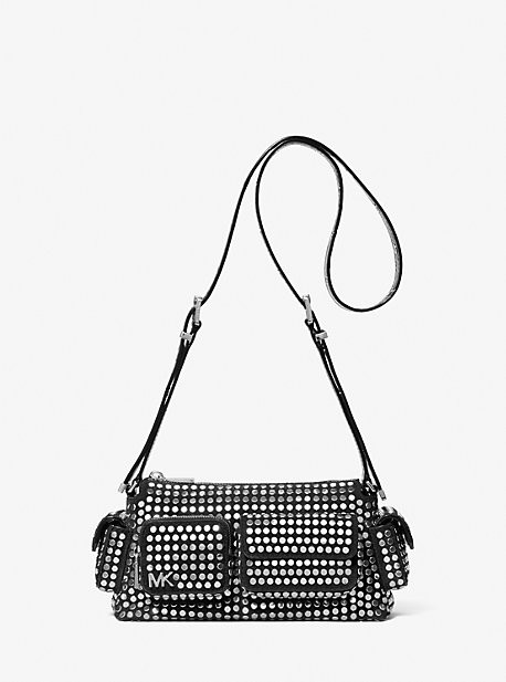 Dakota Medium Studded Suede Shoulder Bag | Michael Kors US