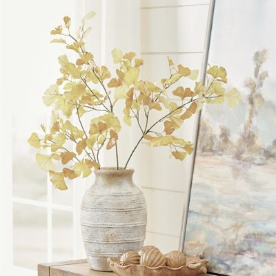 Ginkgo Leaf Stems, Set of Three | Grandin Road | Grandin Road