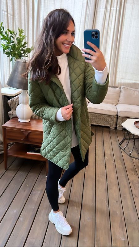 such a great quilted coat for fall 🙌 wearing a medium #WalmartPartner #WalmartFashion 

#LTKSeasonal #LTKunder50 #LTKunder100