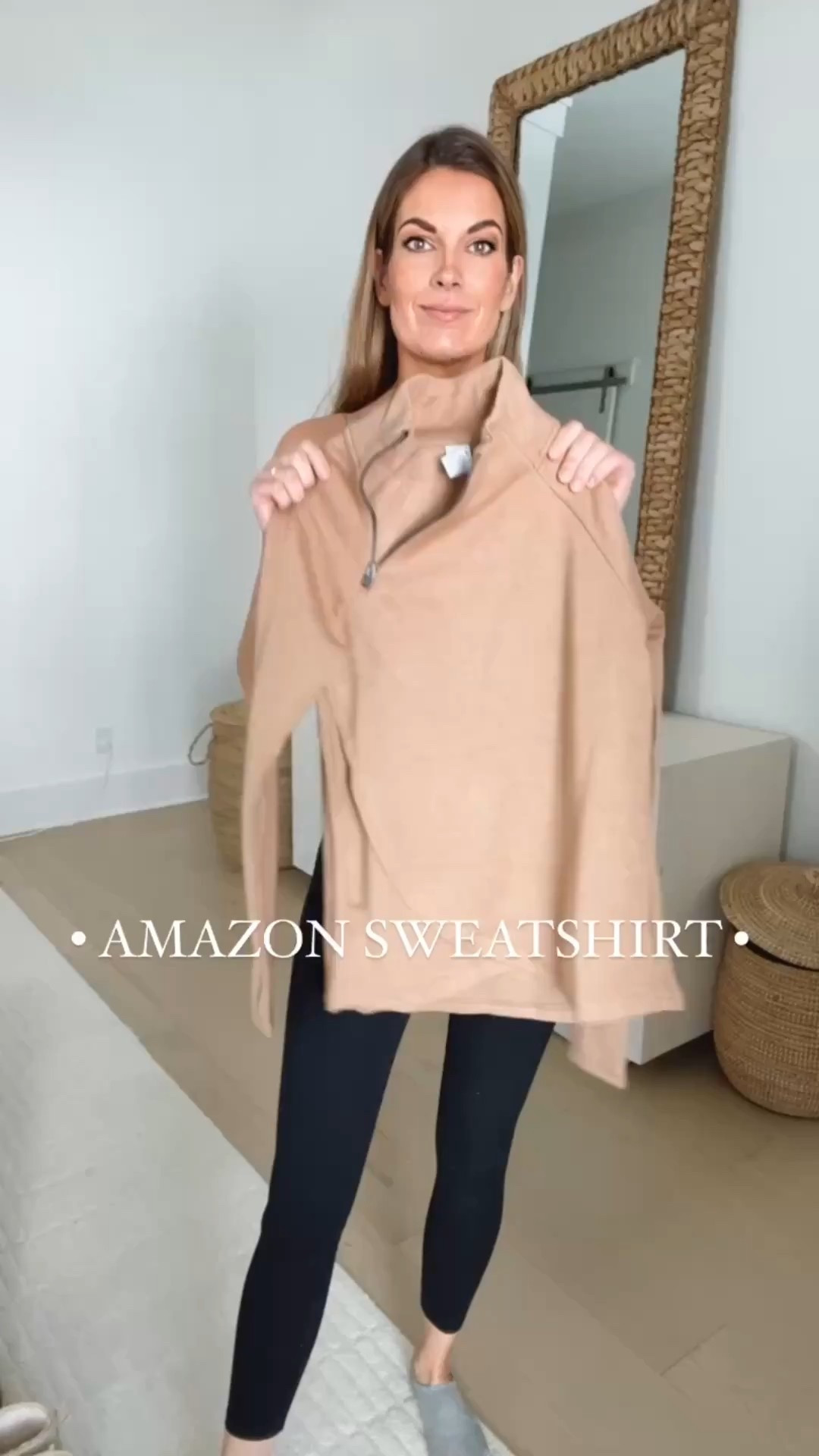 Sunday style. Small sweatshirt. Xs leggings. Both amazon finds.  Sneakers on sale and true to size. 

#LTKVideo #LTKFindsUnder50 #LTKActive

#LTKSeasonal #LTKdayinmylife #LTKActive

#LTKootd #LTKdayinmylife #LTKSeasonal