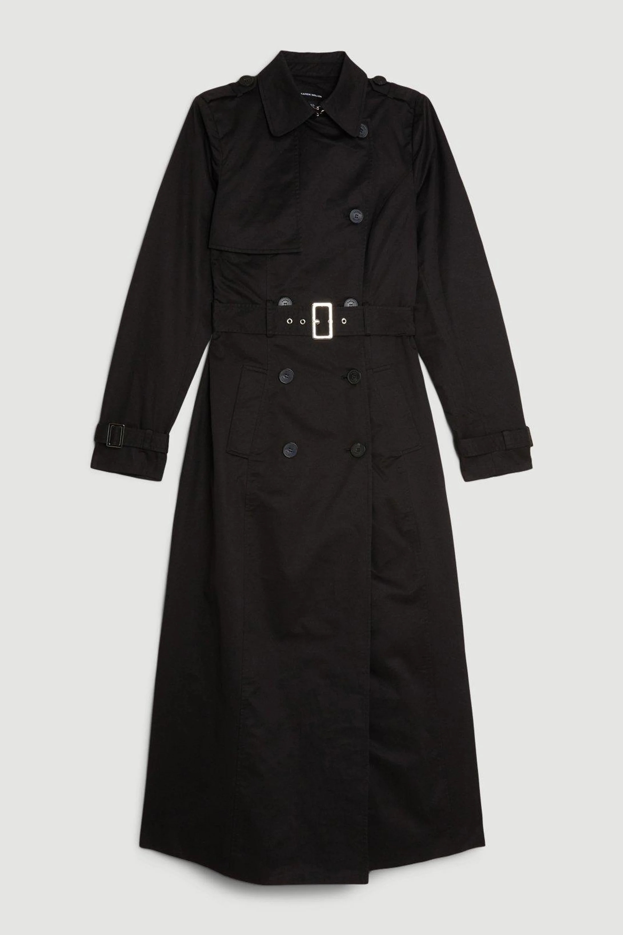 Tailored Classic Belted Trench Coat | Karen Millen US