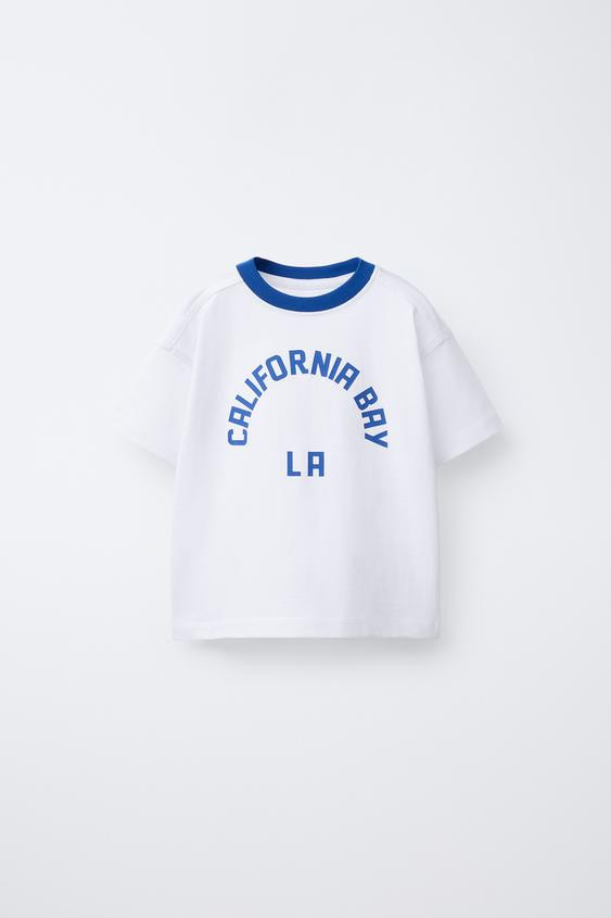 TEXT PRINT T-SHIRT | Zara US