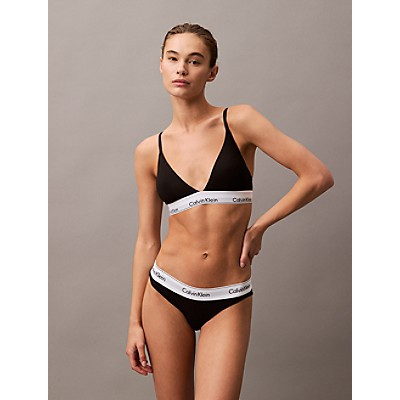 Modern Cotton Lightly Lined Triangle Bralette | Calvin Klein | Calvin Klein (US)