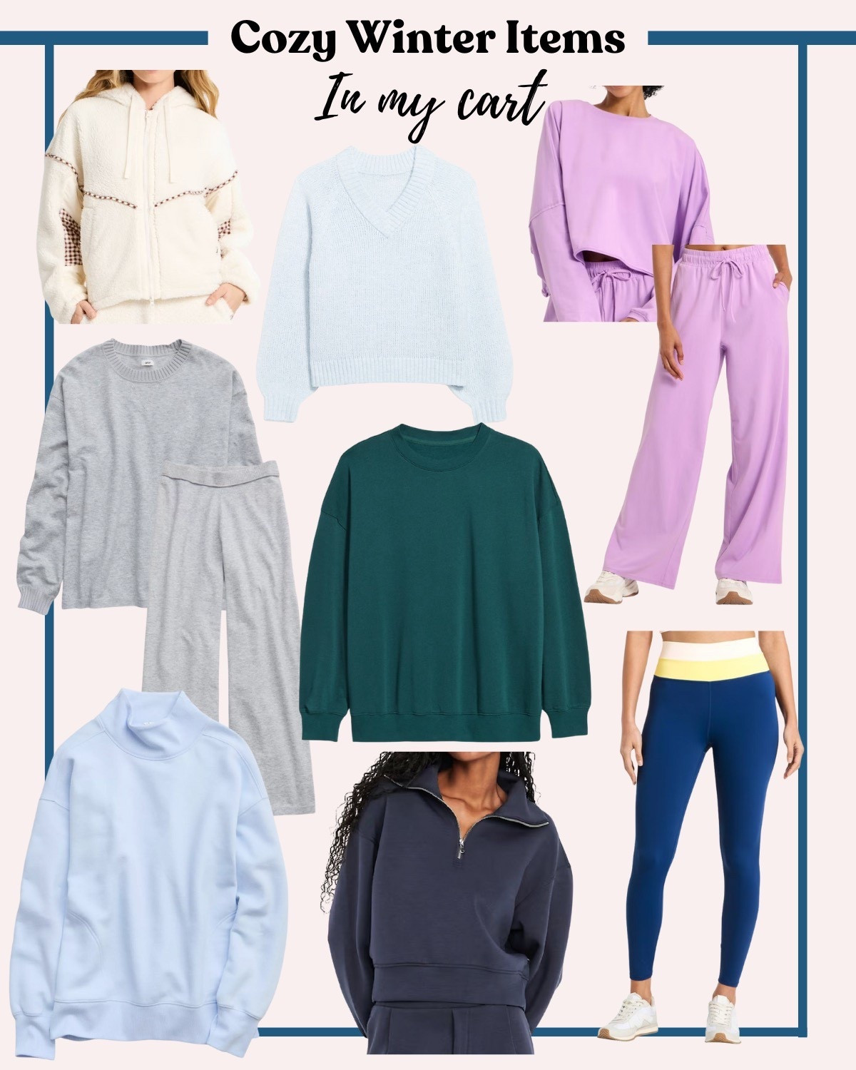 The perfect winter cozy items in my cart ❄️

#LTKTravel #LTKootd #LTKmomlife