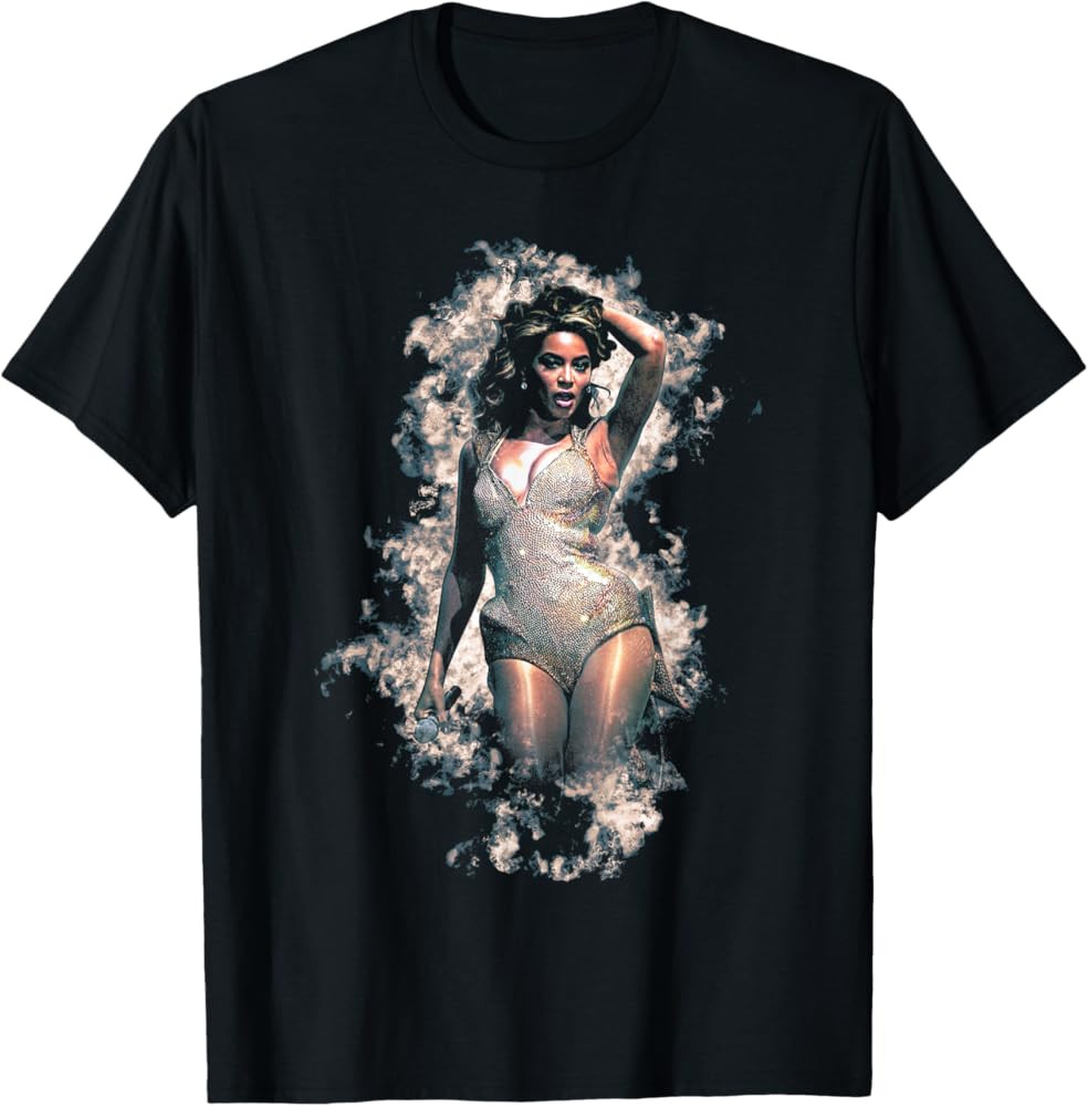 Beyonce Silver Dress 2009 T-Shirt | Amazon (US)