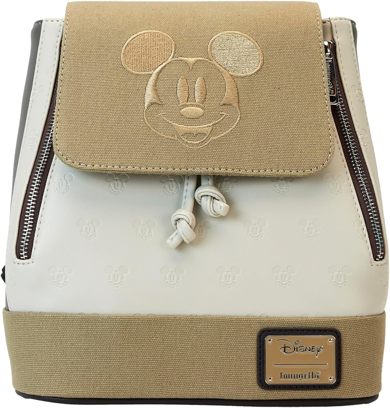 Loungefly Disney Mickey and Friends Canvas Mini Backpack | Amazon (US)