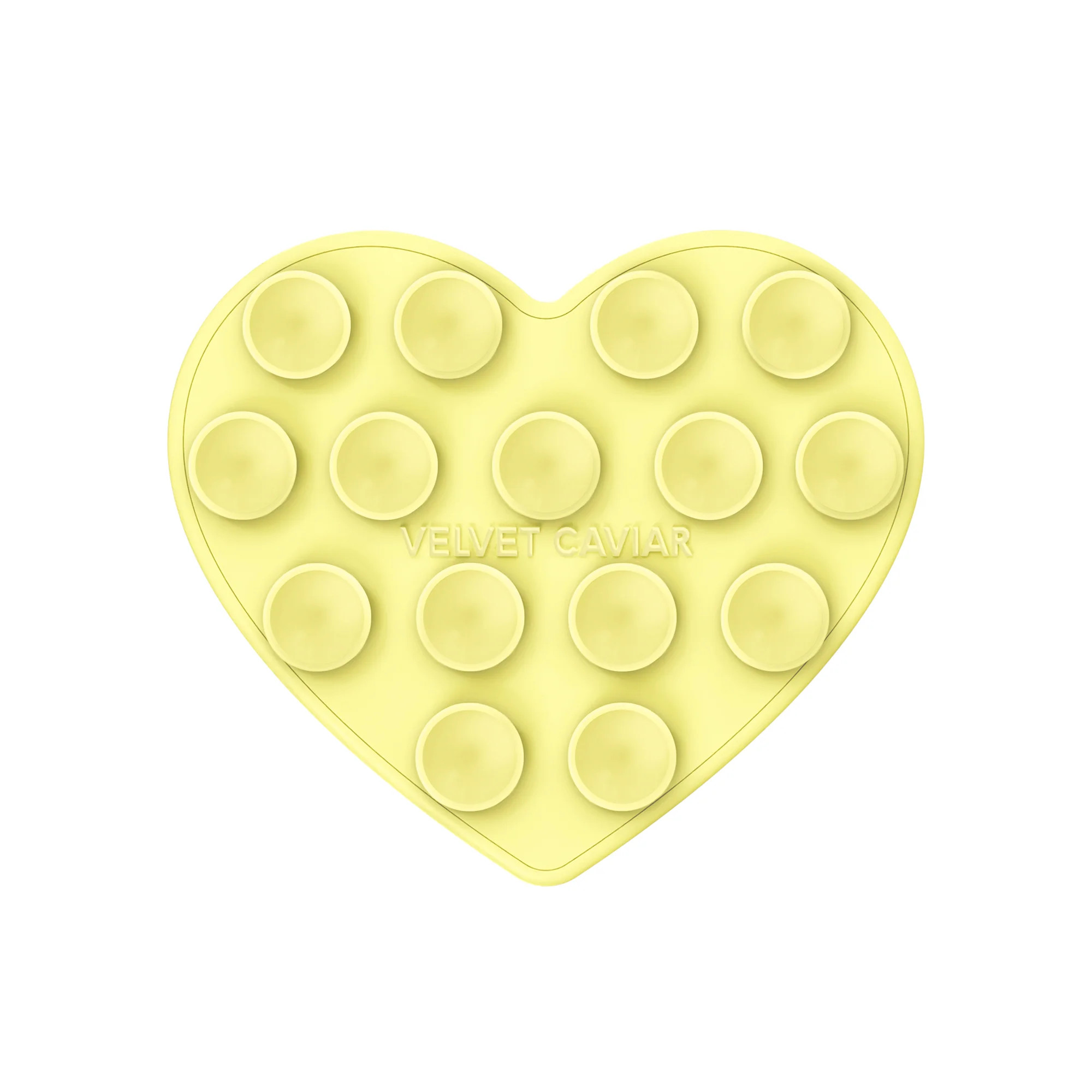 Butter Yellow Heart MagSafe MightyGrip | Velvet Caviar