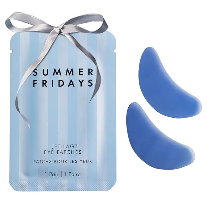 Summer Fridays Jet Lag Under Eye Patches - Hydrating & Depuffing Hydrogel Eye Masks with Caffeine... | Amazon (US)