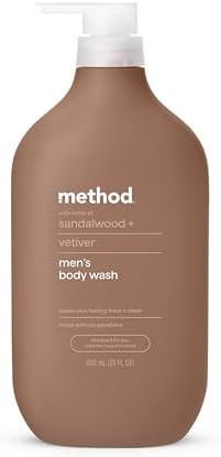 Method Body Wash, Sandalwood + Vetiver, 28oz | Amazon (US)