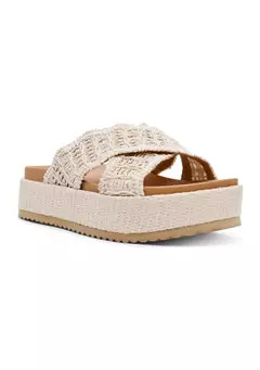 DV Dolce Vita Sivan Platform Crossband Sandals | Belk