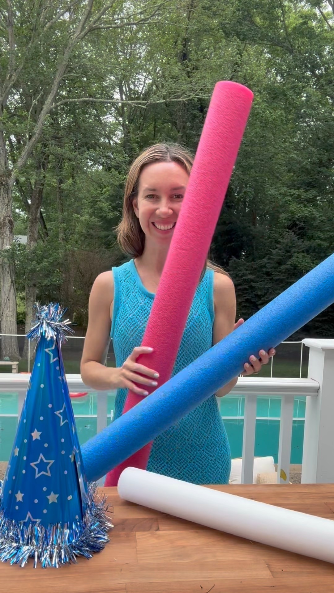 Pool noodle 4th of July fireworks!! Easy DIY!! 

#LTKSeasonal #LTKFamily #LTKHome