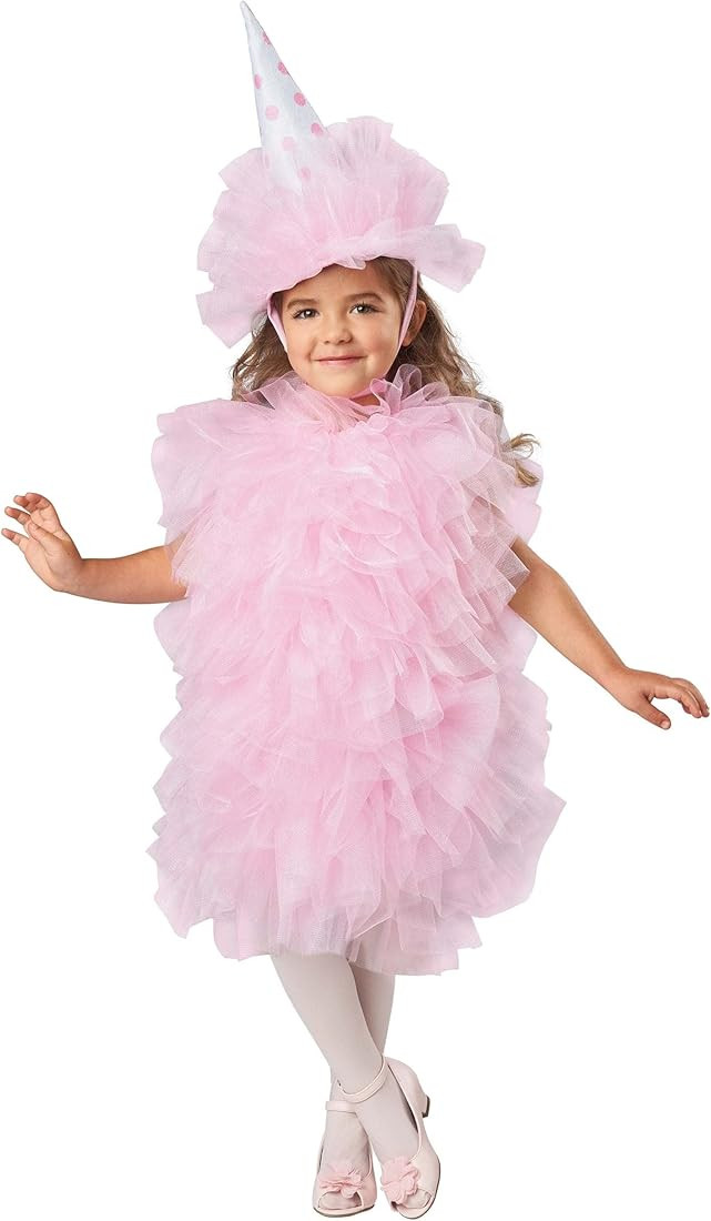 Kids Pink Cotton Candy Costume for Toddler Girls, Child Small, Medium Cute Cotton Candy Dress Out... | Amazon (US)