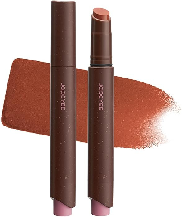 Joocyee Velvet Rouge Matte Lipstick Pencil, Lightweight Non-Sticky Long Lasting High Pigment Rich... | Amazon (US)