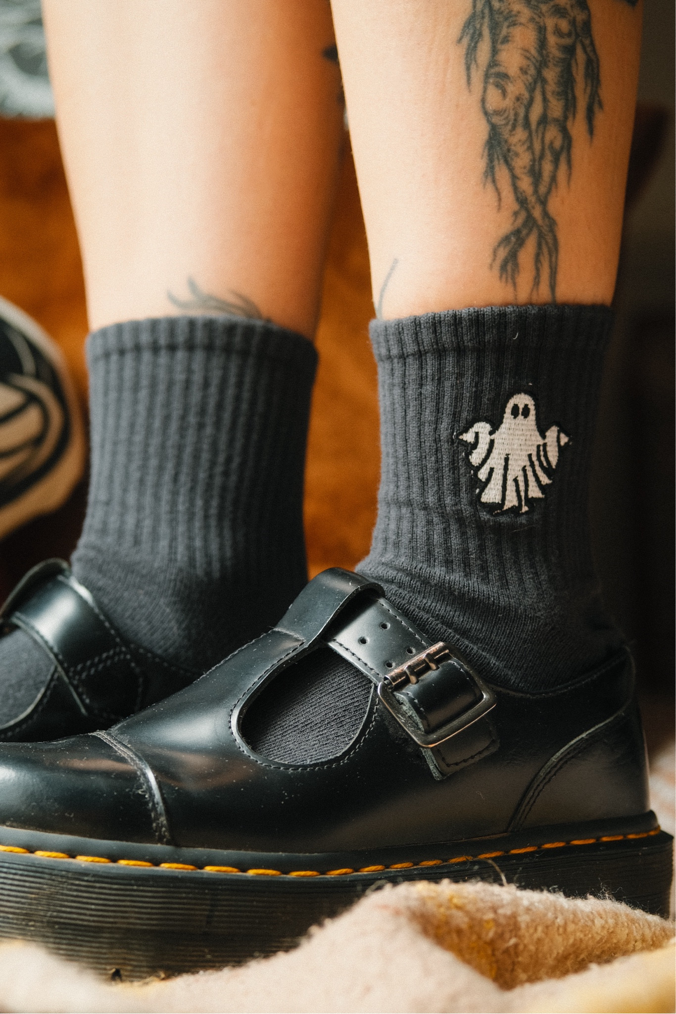 A touch of Halloween for my August outfit! 👻 these socks are so cozy 

#LTKFindsUnder50 #LTKShoeCrush #LTKSeasonal