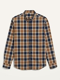 Slim-Fit Built-In Flex Everyday Printed Shirt for Men | Old Navy (US)