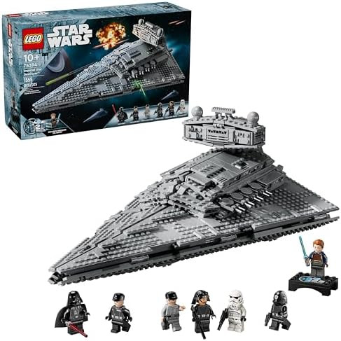 LEGO Star Wars Imperial Star Destroyer Building Toy - Build & Display Set for Boys & Girls, Ages ... | Amazon (US)