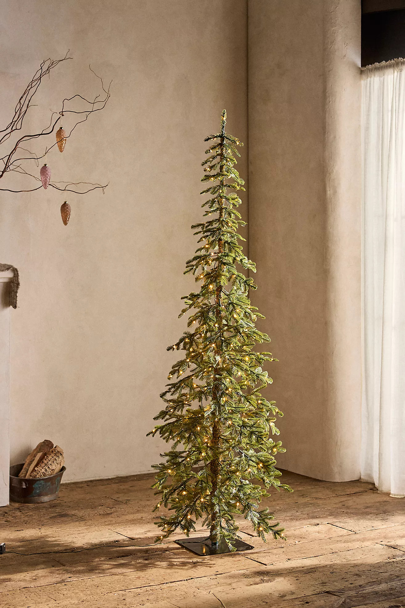Artificial Pre-Lit Alpine Fir | Terrain