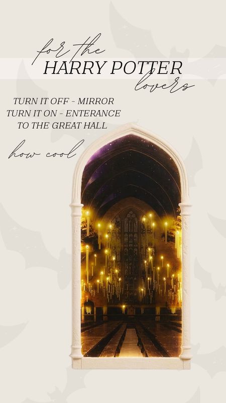 how COOL is this mirror especially for Halloween! all the Harry Potter lovers need this! #halloween #harrypotter #magic #mirror #wallmirror

#LTKSeasonal #LTKFind