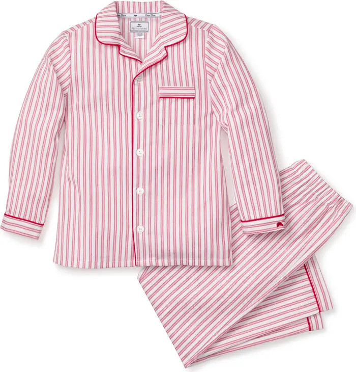Kids' Red Ticking Two-Piece Pajamas | Nordstrom