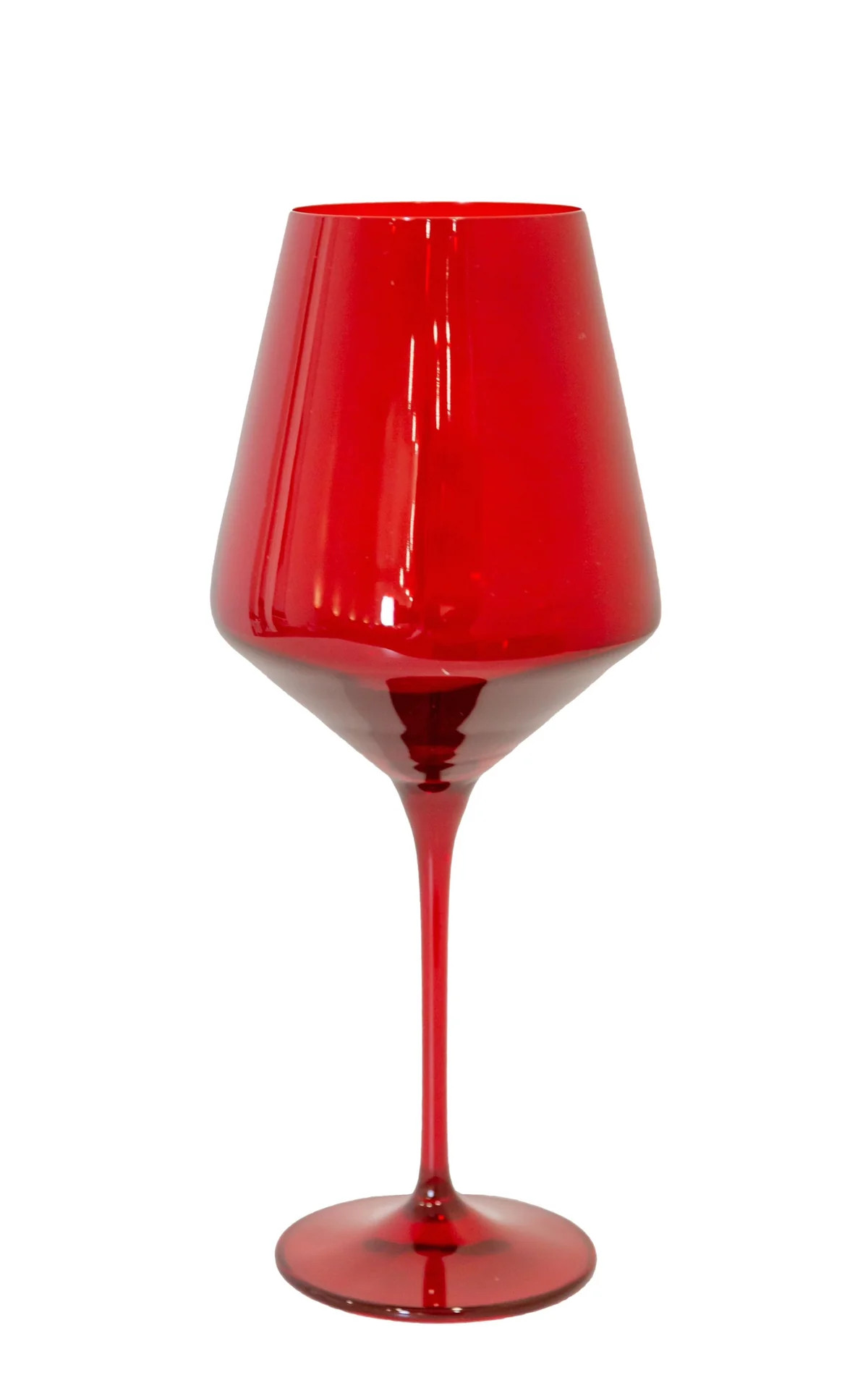 Wine Stemware, Set of 6 Red | Over The Moon