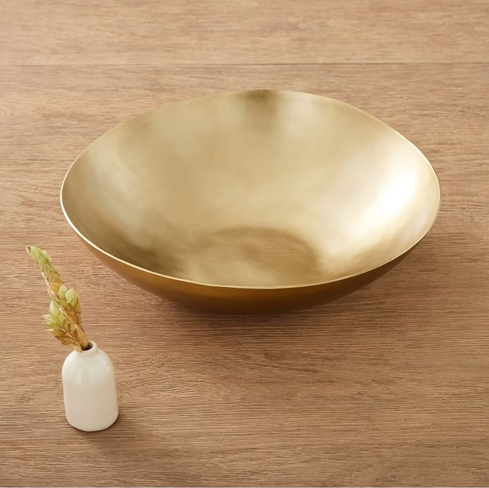 Organic Metal Bowls | West Elm (US)