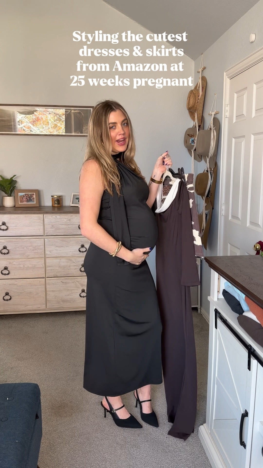 Amazon dresses and skirts. Wedding guest dress. New Year’s Eve dresses. Maternity fashion  

#LTKFindsUnder100 #LTKBump #LTKootd