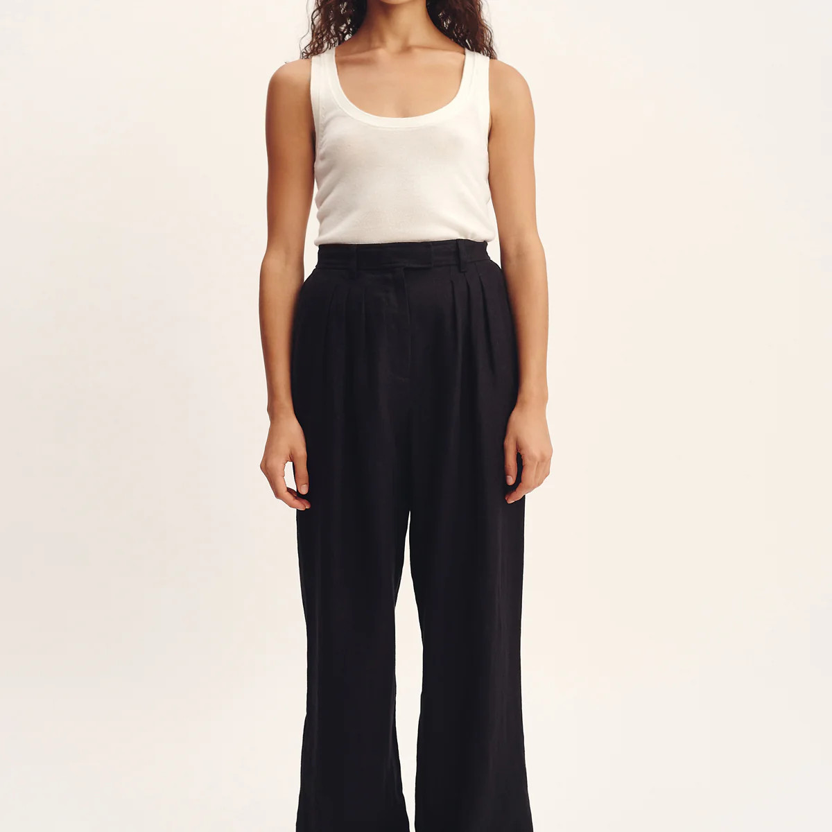 LOUIS TROUSER - BLACK | POSSE (US)