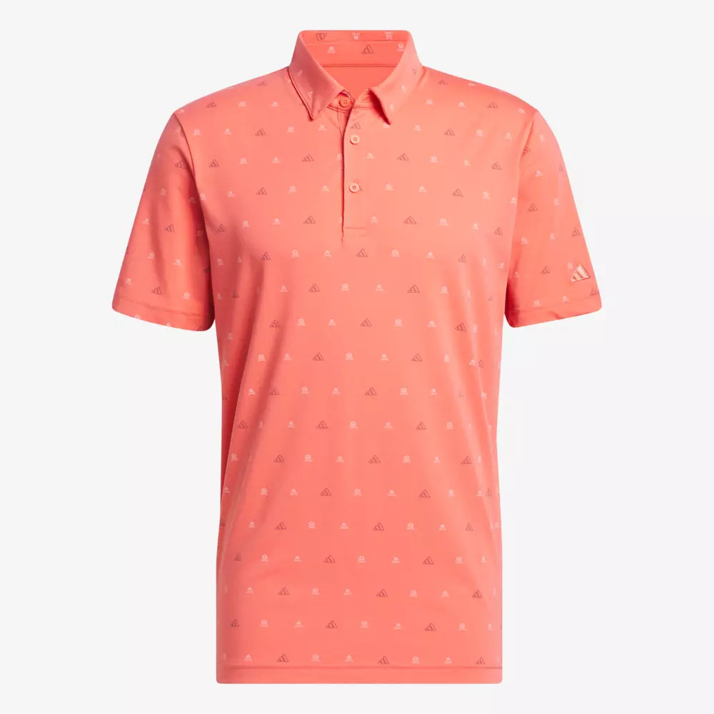 Go-To Mini-Crest Print Polo Shirt | PGA TOUR Superstore