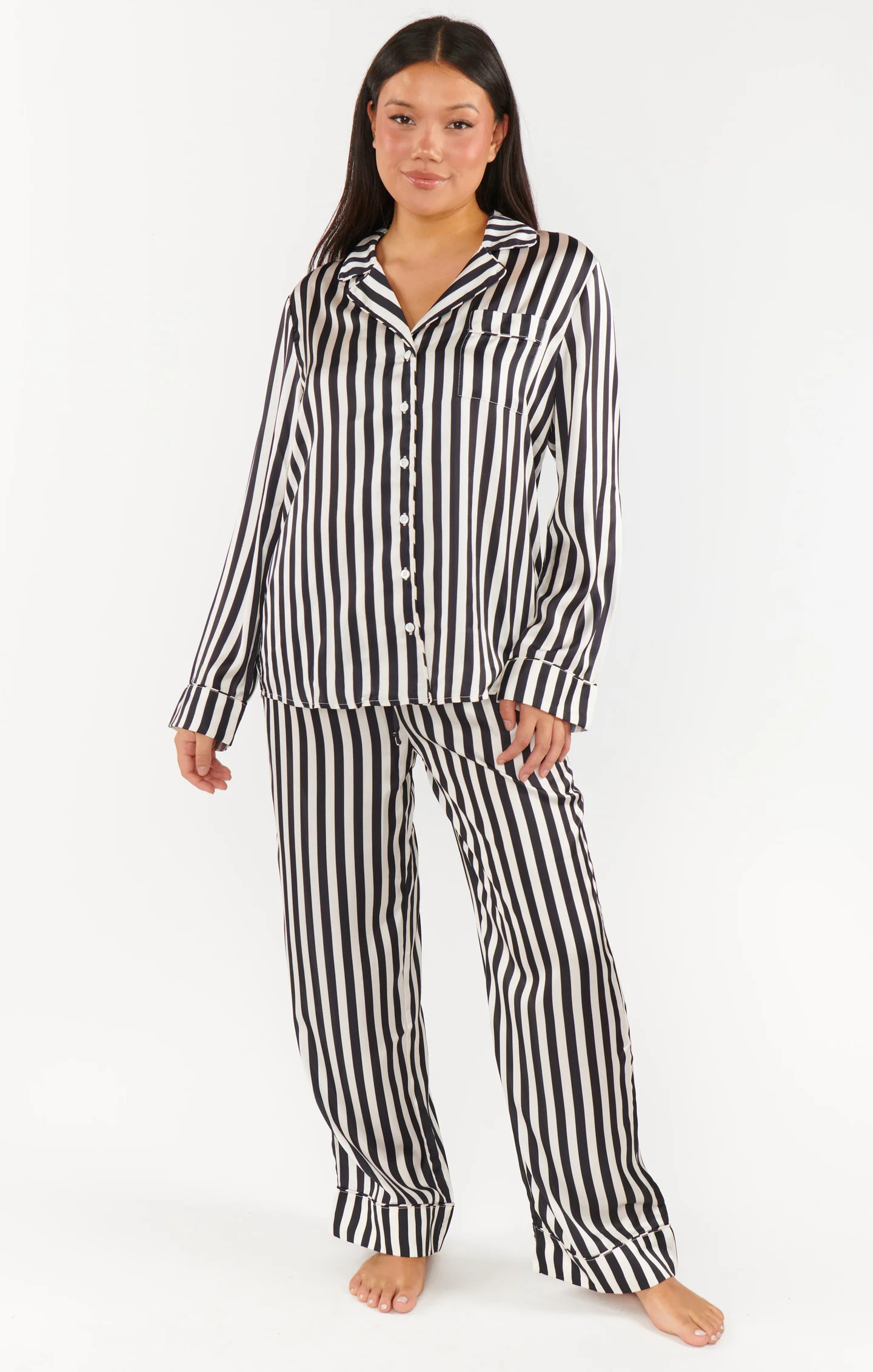 Classic PJ Set ~ Festive Lights Silky | Show Me Your Mumu