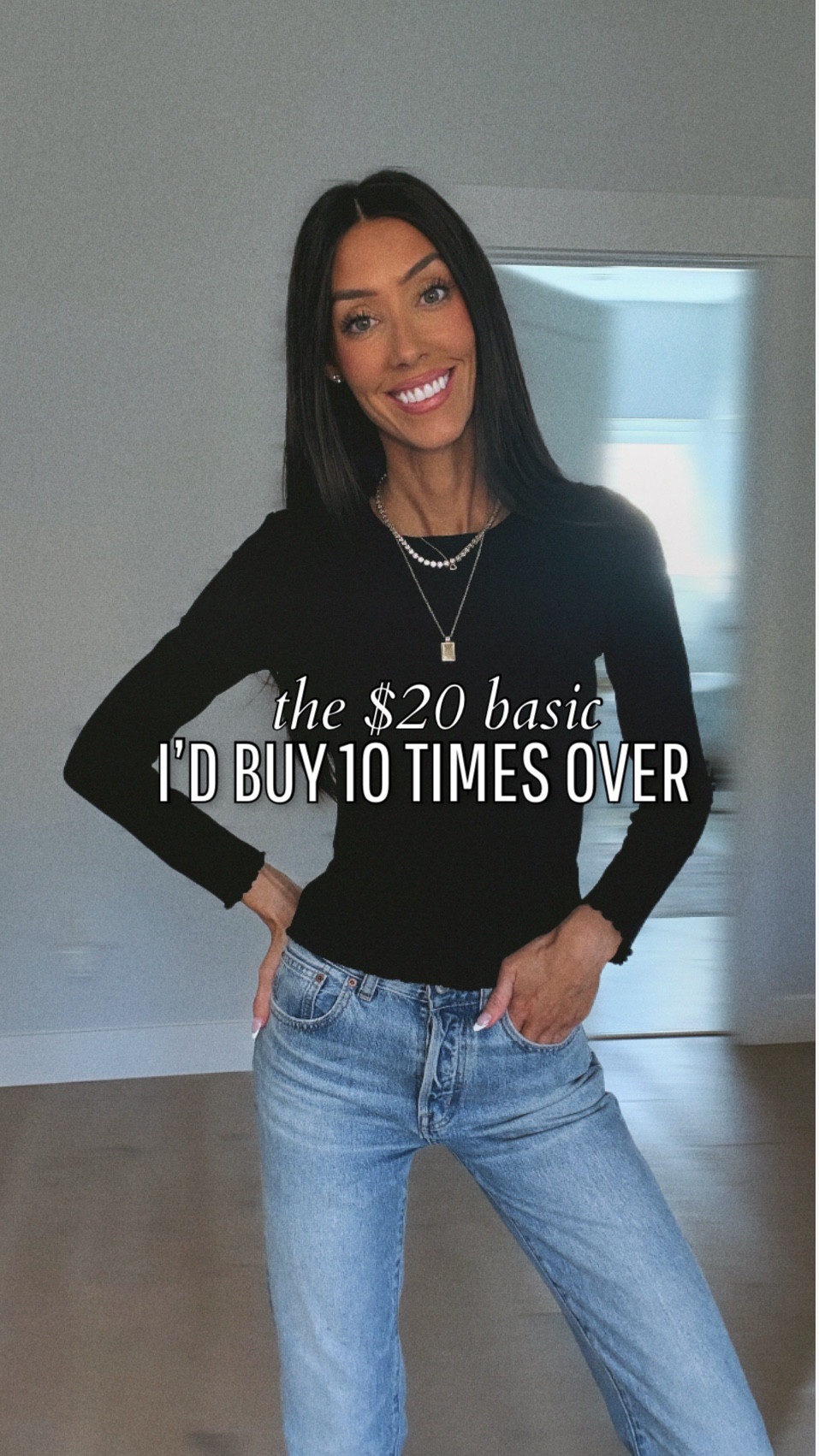 The $20 Amazon basic I’d buy 10 times over. 🤍
Soft, fitted, stretchy, and perfect for layering — truly one of those tops you reach for every single week. If you’re rebuilding your basics or want a go-to long sleeve that actually holds up… this is it

Amazon long sleeve top, best Amazon basics, affordable wardrobe staples, everyday basic outfit, women’s long sleeve shirt, classic closet essentials, minimal style basics, neutral outfit ideas, fall and winter layering tops, Amazon fashion finds, capsule wardrobe basics, must-have Amazon pieces, chic casual outfit, black long sleeve women, elevated basics Amazon

#AmazonFashion #AmazonBasics #LTKFinds #LTKSaleAlert #LTKStyle #LTKUnder50 #WardrobeBasics #EverydayStyle #CapsuleWardrobe #FallOutfits #MomStyle #MinimalOutfits #ClassicStyle #highwaistedjeans 

#LTKGiftGuide #LTKCyberWeek #LTKHoliday