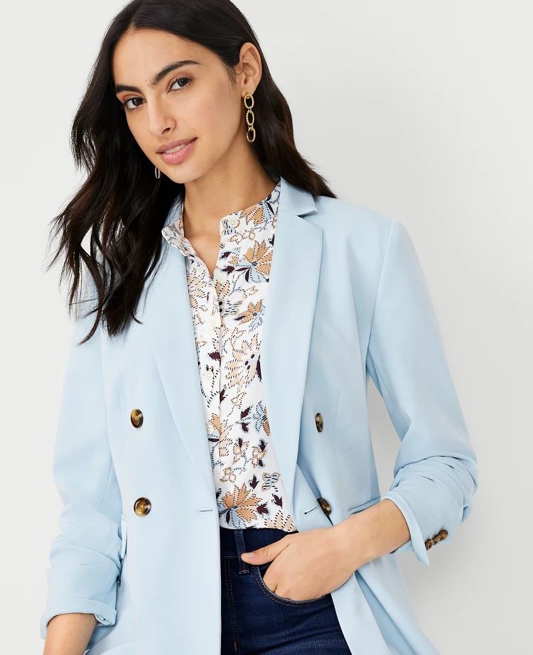 The Tailored Double Breasted Blazer | Ann Taylor (US)