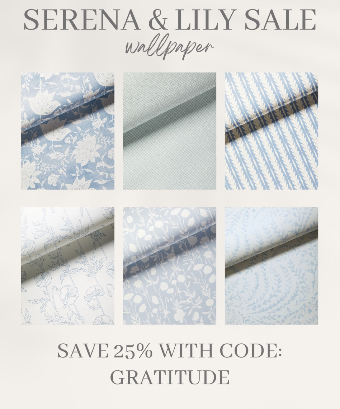 Serena and lily sale, Black Friday, wallpaper, wall decor, home decor, coastal decor 

#LTKCyberweek #LTKsalealert #LTKhome