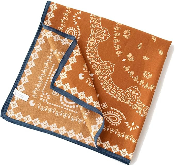 K-Elewon Women Medium Square Scarf Head Scarf Neck Scarf Hair Scarf Head Sleeping Wraps Bandana S... | Amazon (US)