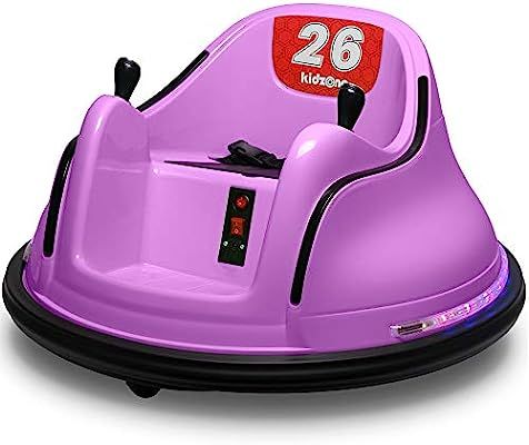 Kidzone DIY Race #00-99 6V Kids Toy Electric Ride On Bumper Car Vehicle Remote Control 360 Spin A... | Amazon (US)