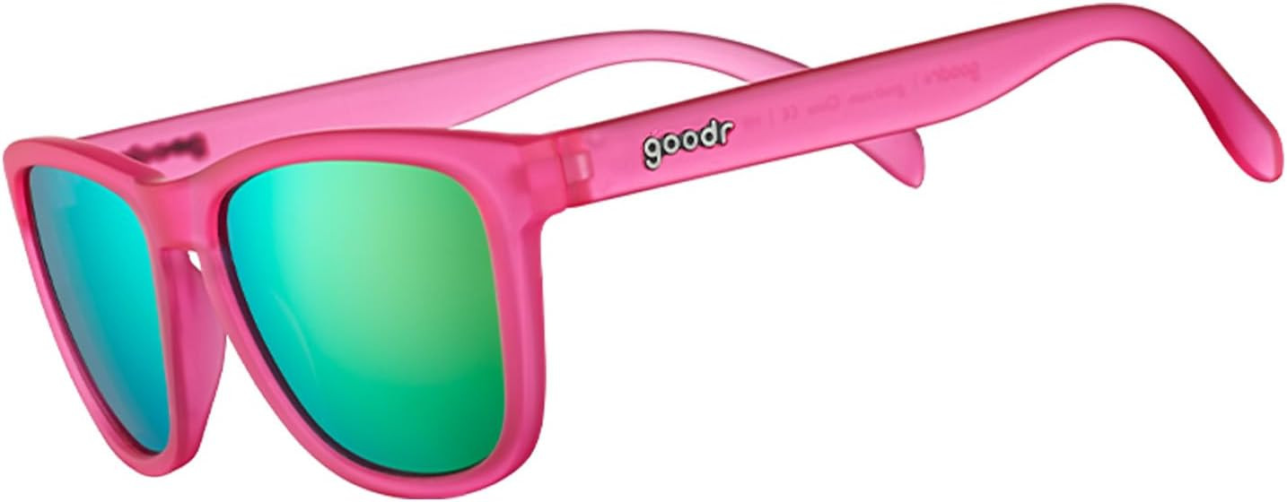 goodr Flamingos on a Booze Cruise Polarized Sunglasses, Medium Sized (OG), Pink Translucent Frame... | Amazon (US)