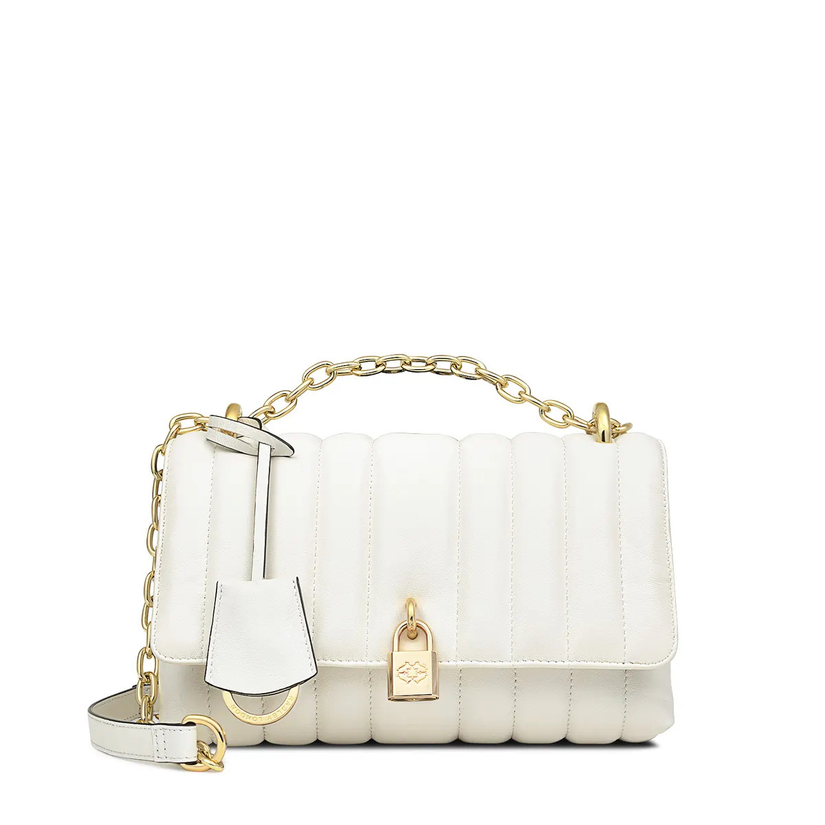 Chalk White Cross Body Bag | Mill Bay Padlock Quilt SS24 | Radley | Radley London US