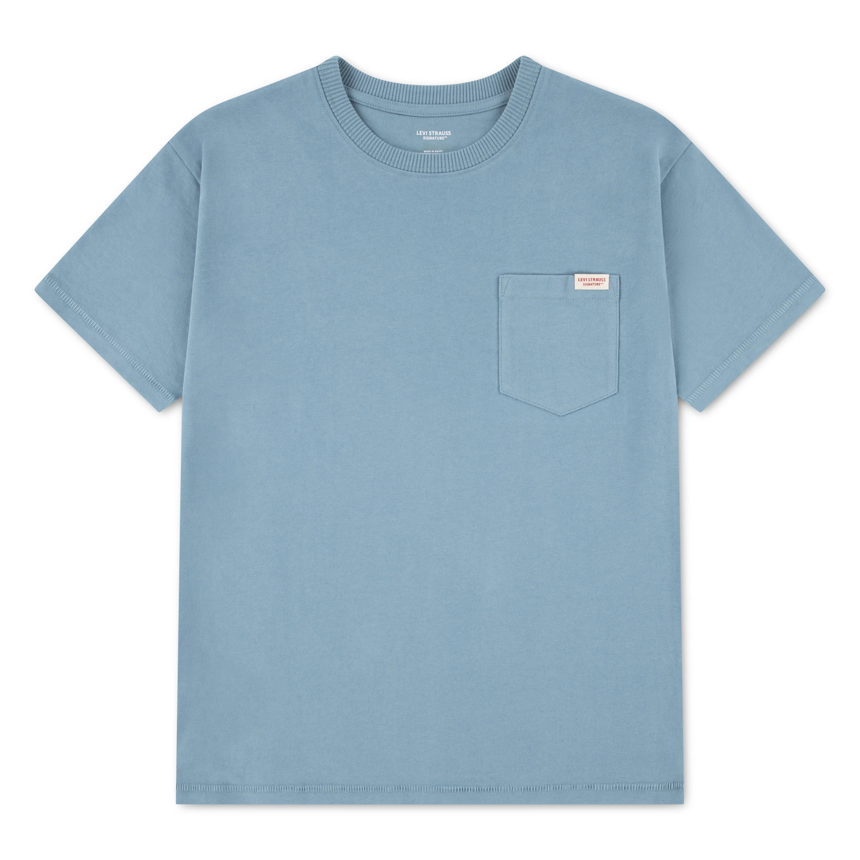 Levi Strauss Signature Boys Short Sleeve Pocket Tee, Sizes 4-18 | Walmart (US)