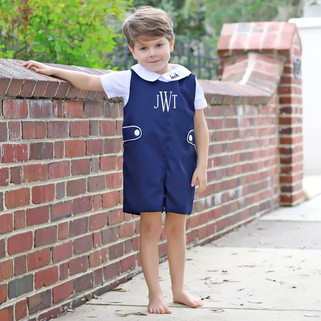 Navy and White Jon Jon | Classic Whimsy