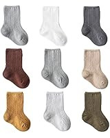 Amazon.com: Baby Cotton Crew Socks Unisex Baby Sock Soft Cozy Ankle Socks for Newborn Infant Todd... | Amazon (US)