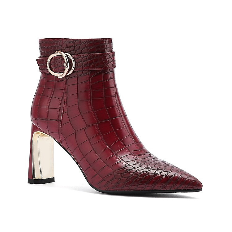 Ninety Union Groovy Bootie | Women's | Burgundy | Size 4 | Boots | DSW