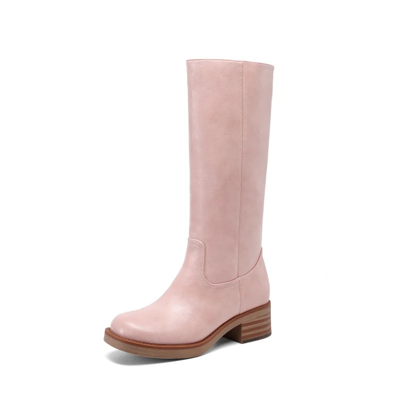 [Brynn] Women’s Square Toe Knee-High Boots | Dream Pairs