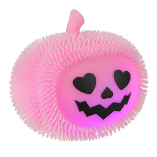 5" Pink Jack-O'-Lantern Light-Up Puffer Toy by Creatology™ | Michaels | Michaels Stores
