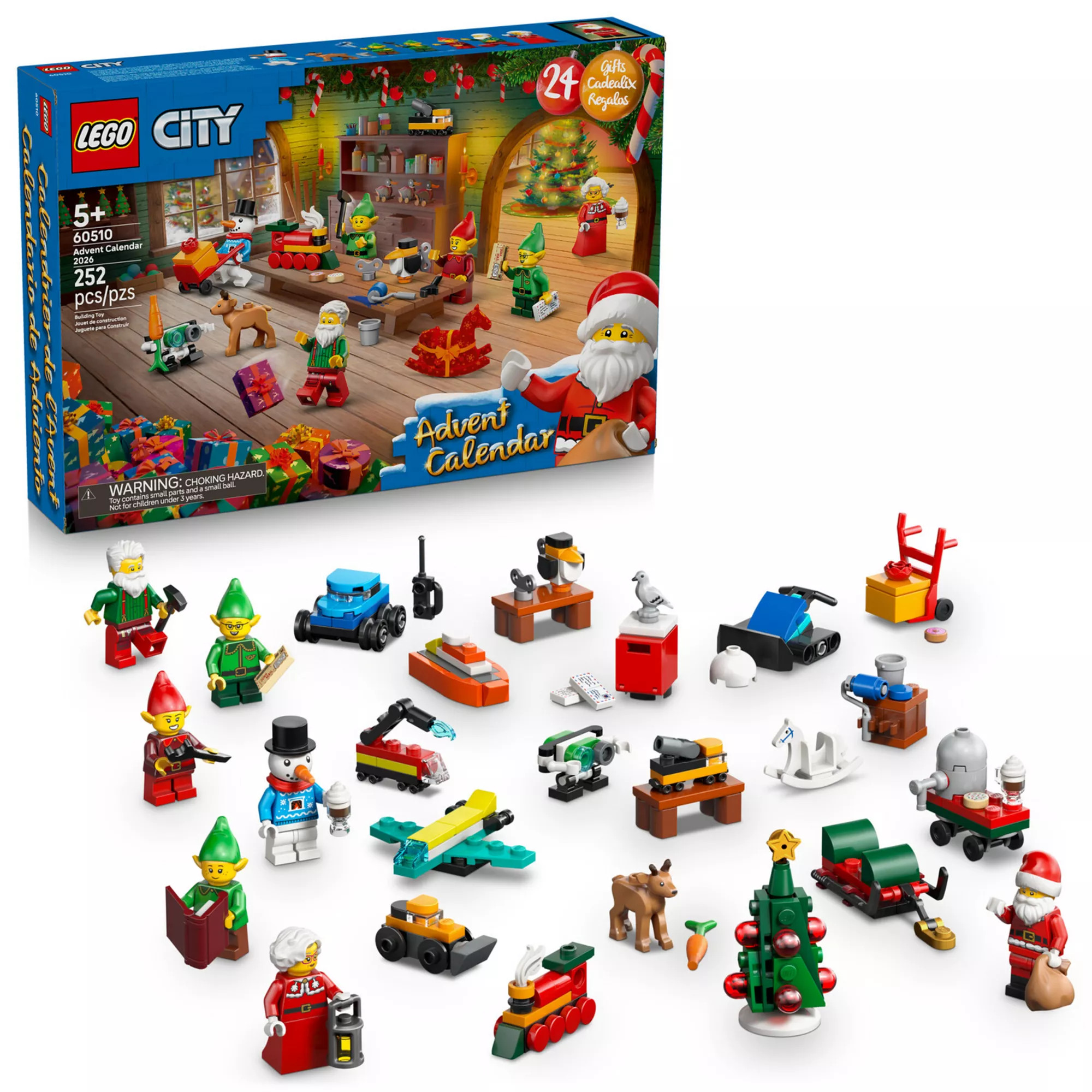 LEGO City Advent Calendar 2026 60510 Building Kit (252 Pieces), Multi | Kohl's