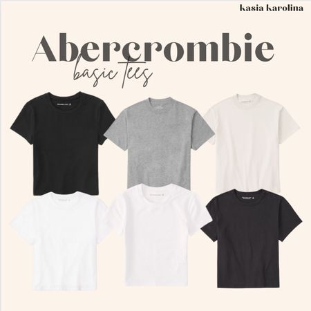 Fave basic tees from Abercrombie!

#LTKsalealert #LTKworkwear #LTKunder50