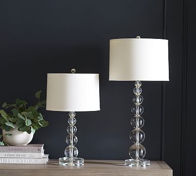 Stacked Crystal Lamp | Pottery Barn (US)